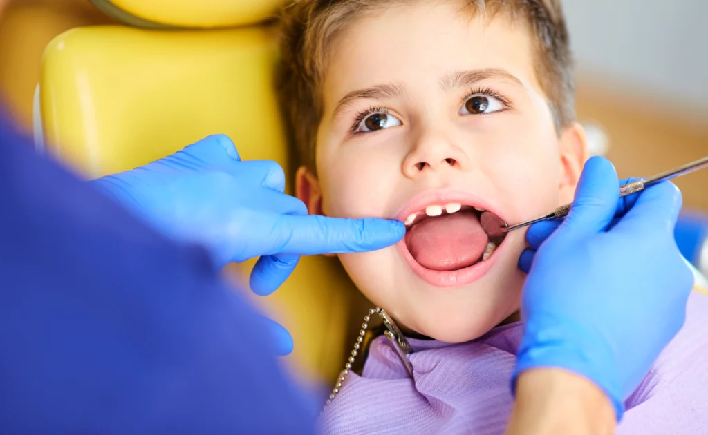 Traitement des caries chez l’enfant